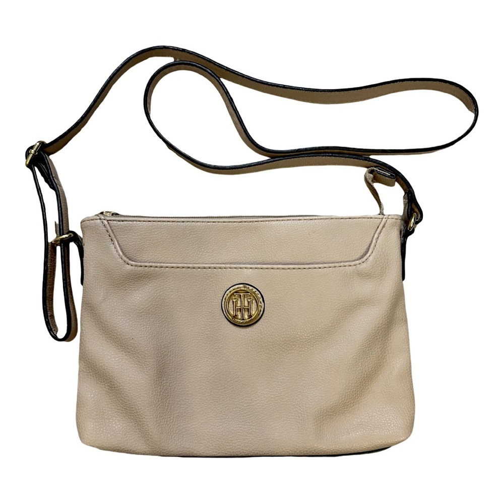 Tommy Hilfiger | Crossbody Purse | Light Pink | Gold Emblem | Zipper Pouch